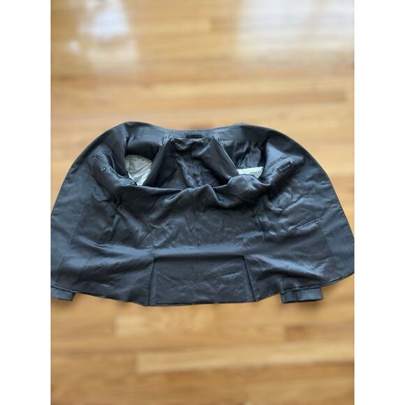 BLACK LABEL Ralph Lauren Wool Blazer Grey Size 42R Sport Coat Notch Lapel - Picture 5 of 14